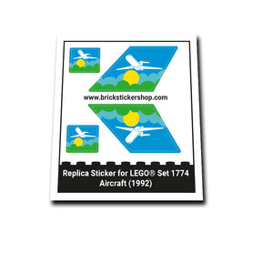 Replacement Sticker for Set 1774 - Aircraft