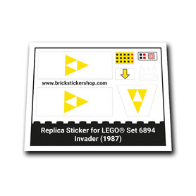 Replacement Sticker for Set 6894 - Invader