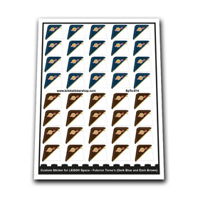 Custom Sticker - Futuron Torso's (Dark Blue and Dark Brown)