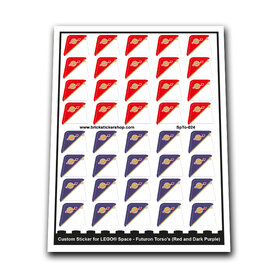 Custom Sticker - Futuron Torso's (Red and Dark Purple