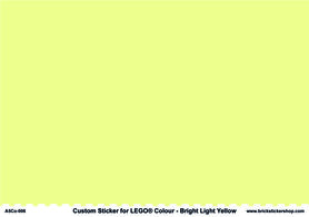 A5 Color Sheet - BRIGHT LIGHT YELLOW