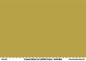 A5 Color Sheet - GOLD MATT