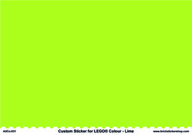 A5 Color Sheet - LIME