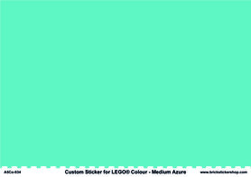 A5 Color Sheet - MEDIUM AZURE