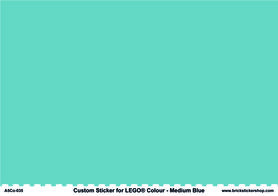 A5 Color Sheet - MEDIUM BLUE