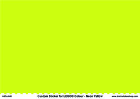 A5 Color Sheet - NEON YELLOW