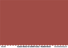 A5 Color Sheet - REDDISH BROWN