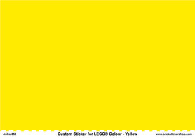 A5 Color Sheet - YELLOW
