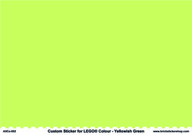 A5 Color Sheet - YELLOWISH GREEN
