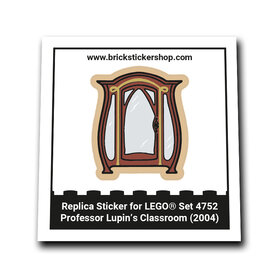 Replacement Sticker for Set 4752 - Professor Lupin's Classroom