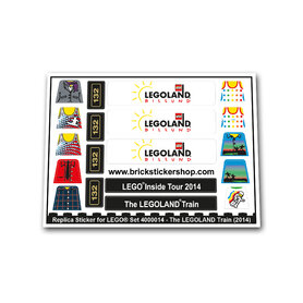 Replacement Sticker for Set 4000014 - The Train