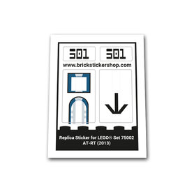 Replacement Sticker for Set 75002 - AT-RT