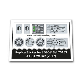 Replacement Sticker for Set 75153 - AT-ST Walker