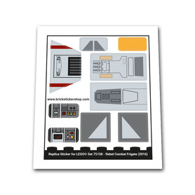 Replacement Sticker for Set 75158 - Rebel Combat Frigate