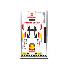 Custom Sticker - Rebrickable MOC 151990 - Ferrari F40 Monte Shell by NV Carmocs