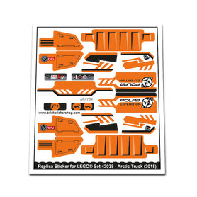 Replacement Sticker for Set 42038 - Arctic Truck