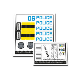 Replacement Sticker for Set 60046 - Helicopter Surveillance