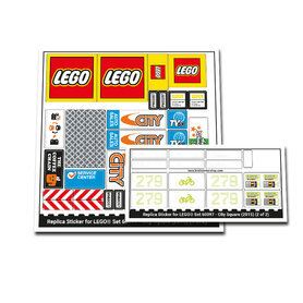 Replacement Sticker for Set 60097 - City Square