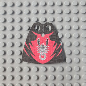 Custom Cloth - Standard Cape with Scorpion Pattern