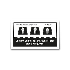 Custom Sticker - Black VIP (sw0985)