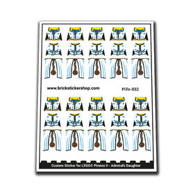 Custom Sticker - Pirates II - Admiral's Daughter
