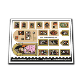Replacement Sticker for Set 40577 - Hogwarts: Grand Staircase