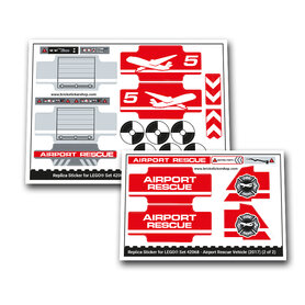 Replacement Sticker for Set 42068 - Airport Rescue Vehicle