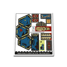 Replacement Sticker for Set 70732 - City of Stiix