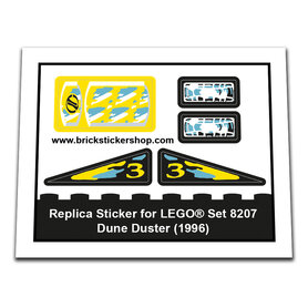 Replacement Sticker for Set 8207 - Dune Duster