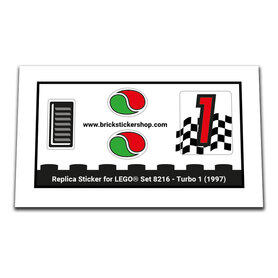 Replacement Sticker for Set 8216 - Turbo 1