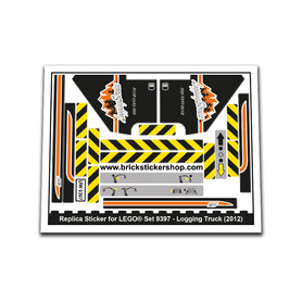 Replacement Sticker for Set 9397 - Logging Truck