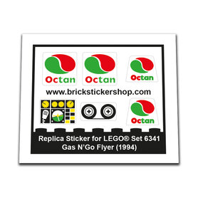 Replacement Sticker for Set 6341 - Gas N'Go Flyer