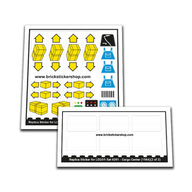 Replacement Sticker for Set 6391 - Cargo Center