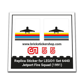 Replacement Sticker for Set 6440 - Jetport Fire Squad