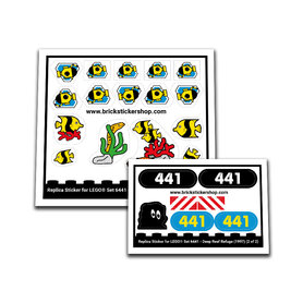 Replacement Sticker for Set 6441 - Deep Sea Refuge