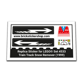 Replacement Sticker for Set 4533 - Train Track Snow Remover