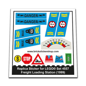 Replacement Sticker for Set 4557 - Freight Loading Station