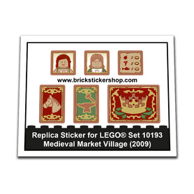 Replacement Sticker for Set 10193 - Medieval Market Village