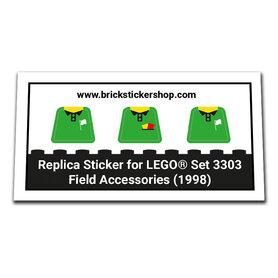 Replacement Sticker for Set 3303 - Field Accessories