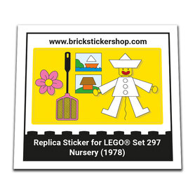 Replacement Sticker for Set 297 - Nursery