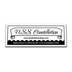 Replacement Sticker for Set 398 - U.S.S. Constellation