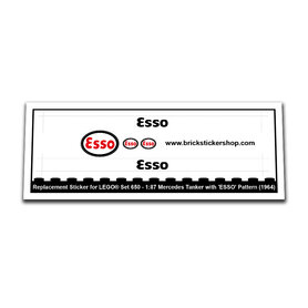 Replacement Sticker for Set 650 - 1:87 Mercedes Tanker (Esso)