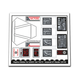 Replacement Sticker for Set 75219 - Imperial AT-Hauler