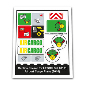 Replacement Sticker for Set 60101 - Airport Cargo Plane