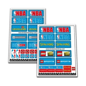 Replacement Sticker for Set 3433 - NBA Ultimate Arena