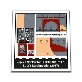 Replacement Sticker for Set 75173 - Luke's Landspeeder