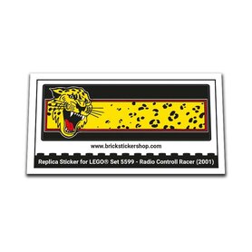 Replacement Sticker for Set 5599 - Radio Controll Racer