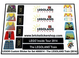 Replacement Sticker for Set 4000014 - The Train