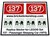 Replacement Sticker for Set 137 - Passenger Sleeping Car