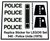 Replacement Sticker for Set 540 - Police Units